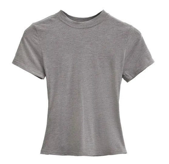 Women's Basic Round-Neck T-Shirt