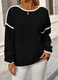 Women's Cozy Knit Pullover Sweater