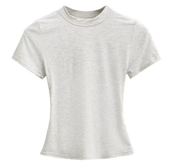 Women's Basic Round-Neck T-Shirt