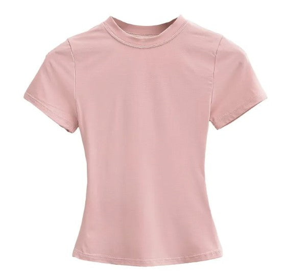 Women's Basic Round-Neck T-Shirt