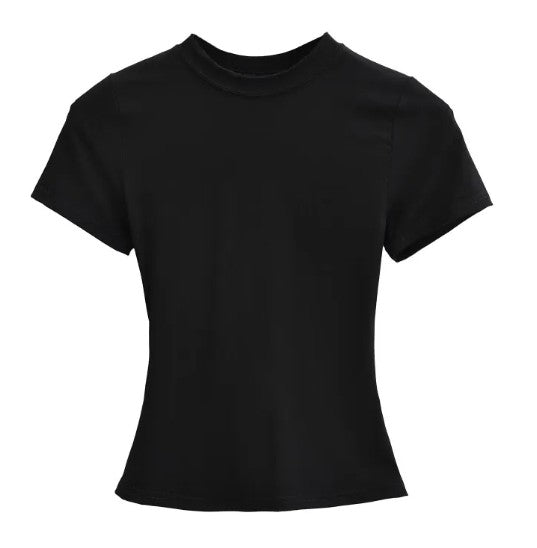 Women's Basic Round-Neck T-Shirt