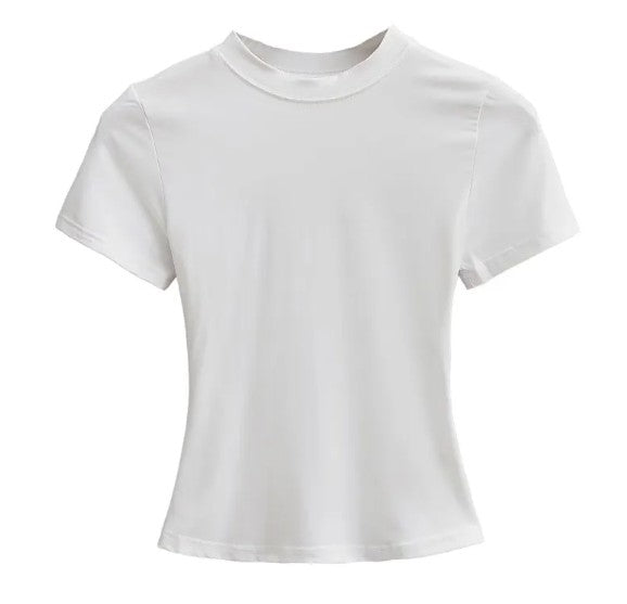 Women's Basic Round-Neck T-Shirt